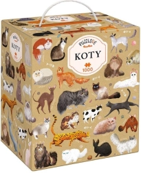 Puzzle Puzzlove Katzen 1000 Teile