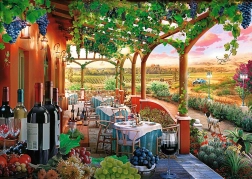 Puzzle TREFL Premium Plus Tea Time: italienischer Weinberg 1000 Teile