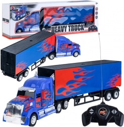 Großer ferngesteuerter Lkw mit Auflieger