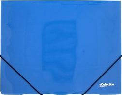 Sammelmappe mit Gummiband eCollection blau A4