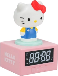 Leuchtender Tischwecker Hello Kitty mit Projektion
