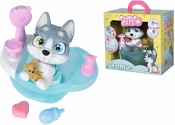 Hund Husky Pamper Petz in der Wanne