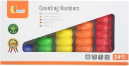 Holz-Rechenbrett mit bunten Ringen VIGA