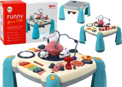 Interaktiver Lernspielzeugtisch in Form eines Klaviers