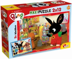 Puzzle mit Bing – 2×12 Teile: In der Schule