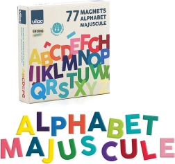 Vilac Holz-Magnetalphabet Großbuchstaben