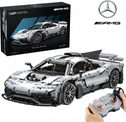 Bausteinset CaDA Master Sportwagen MERCEDES‑AMG ONE, grau, 3295 Teile