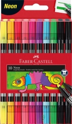 Faber-Castell Neon beidseitige Stifte - 10 Farben
