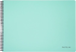 Großformat Skizzenbuch A3 mit fester Bindung – PASTELINI grün