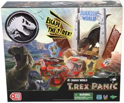 Jurassic World T‑Rex Panic – actiongeladenes Familiensocietyspiel
