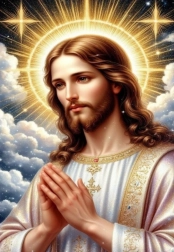 Diamantmalerei Gebet 30 × 40 cm