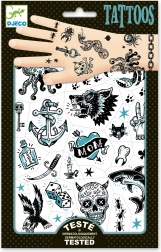 Tätowierung Dunkle Welt DJECO