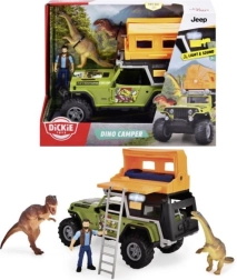 Geländewagen Jeep mit Dino-Camping-Set