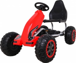 Großes Kinder-Tret-Go-Kart Rot