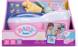BABY born interaktive Kindertoilette mit Geräuschen und Wassersurprise