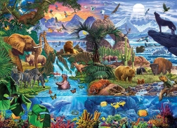 EUROGRAPHICS Puzzle Tiere der Welt 5000 Teile