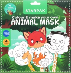 Set mit Tiermasken für Kinder