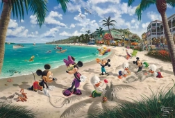 Puzzle Mickey und Minnie: In Florida 200 Teile