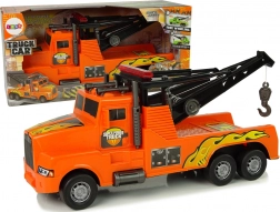 Kunststoff-Abschleppwagen 1:10 mit Winde – orange