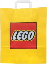 Lego Werbe-Papiergeschenktasche gelb 34 × 35 cm – 1 Stück