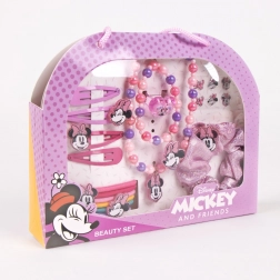 Schmuck- und Haaraccessoires-Set in einer DISNEY MINNIE Handtasche