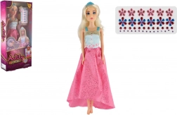 Anlily-Puppe mit glitzernden „Diamanten“ 30 cm