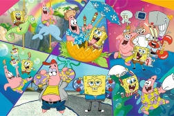 Puzzle SpongeBob in Bikini Bottom 300 Teile