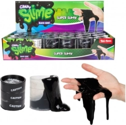 Schwarzer Schleim im Fass