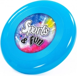 Blauer Frisbee