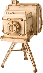 RoboTime 3D-Holzpuzzle historischer Fotoapparat