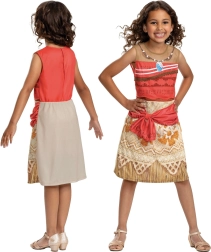 Kinderkostüm DISNEY Vaiana 124–135 cm (7–8 Jahre)