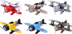 Metallflugzeug mit Rückziehmotor 12 × 15,5 cm