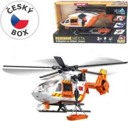 Rettungshubschrauber mit Winde und Lichteffekten