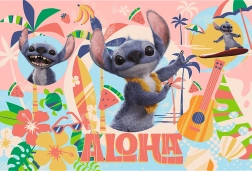 Puzzle 100 – STITCH UND FREUNDE IN AKTION von DISNEY Trefl