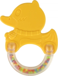 Rassel und Beißring in Entenform