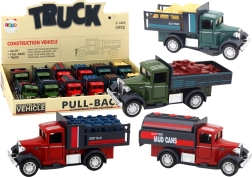 Metall-Spielzeug-Transporter mit öffnbaren Türen, Licht und Sound