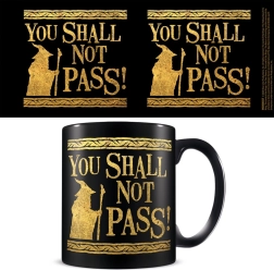 Tasse Der Herr der Ringe mit Aufschrift You Shall Not Pass 315 ml