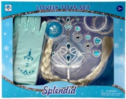 Plejo Schmuckset für Prinzessinnen mit langem Zopf