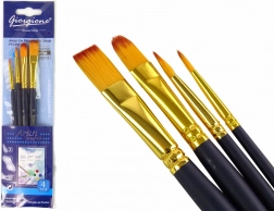 Künstlerset mit 4 Pinselarten