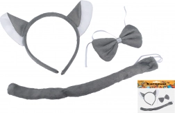 Karneval-Set Wolf für Kinder