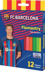 Filzstifte ASTRA FC Barcelona, 12 Farben (Mix)