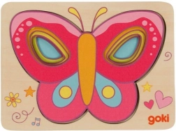 Schichtpuzzle Schmetterlinge