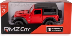 Automodell JEEP Wrangler Rubicon 2021 Soft Top 1:35 – rot