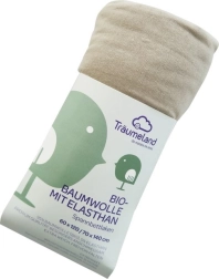 Träumeland Spannbettlaken aus Bio-Baumwolle mit Elastan uni Anthrazit