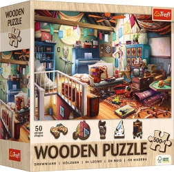Trefl Holzpuzzle Schätze vom Dachboden 501 Teile