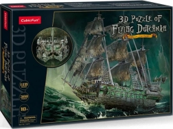 Leuchtendes 3D‑Puzzle Segelschiff Fliegender Holländer, 360 Teile