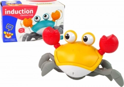 Interaktiver beweglicher Krebs mit Melodien orange