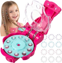 Styling-Gerät zum Verzieren von Haaren und Kleidung mit Strasssteinen, 180 Kristalle