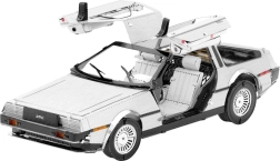 Metall 3D-Modell DeLorean