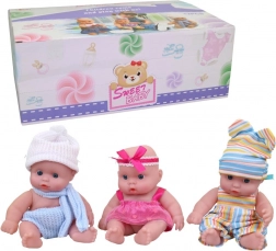 Puppe im Kleid 17 cm